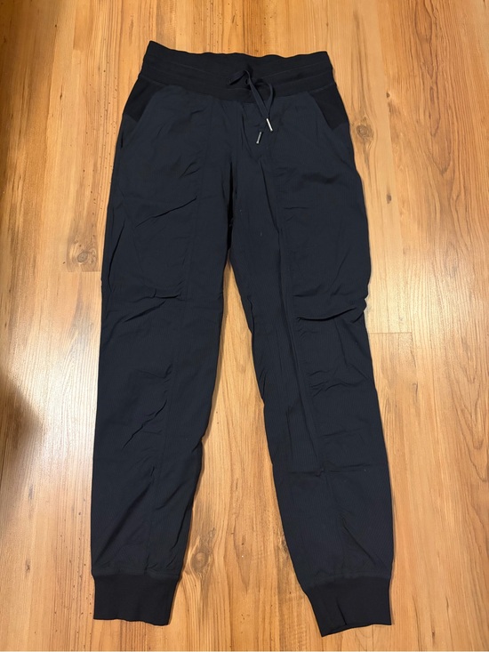 lululemon athletica Pants - lululemon athletica Black Ribbed-Waist Track Joggers